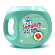 Biodegradable Famous Antibacterial Liquid Laundry Detergent Pods